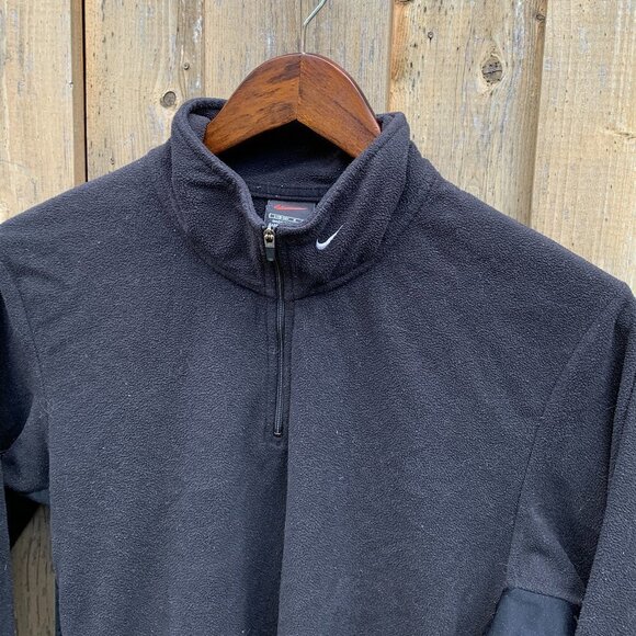Vintage Nike Mockneck Fleece Sweater Large - Picture 1 of 7